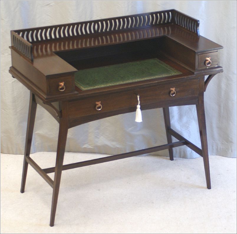 4035 Ladies Arts & Crafts Writing Desk by Goodyers (4)